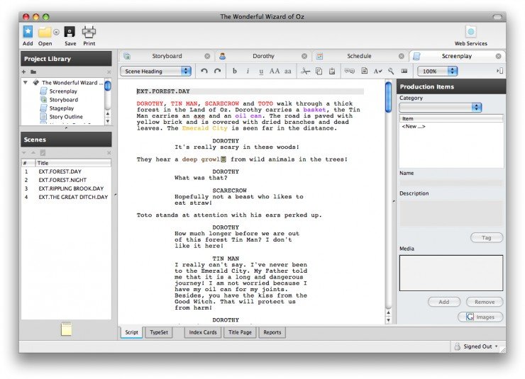 writers programs for mac